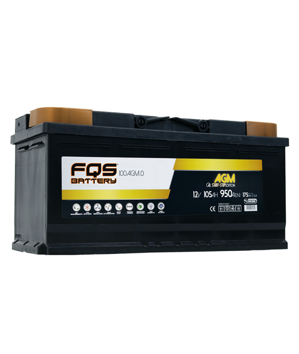 Batería de coche - Gama Edition Start-Stop con frenada regenerativa 105Ah  +Dcha - AG baterías