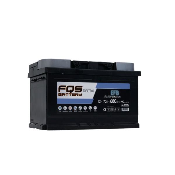 Batería de coche – Gama EFB Edition Start-Stop 70Ah +Dcha AGM-EFB-START STOP Baterías