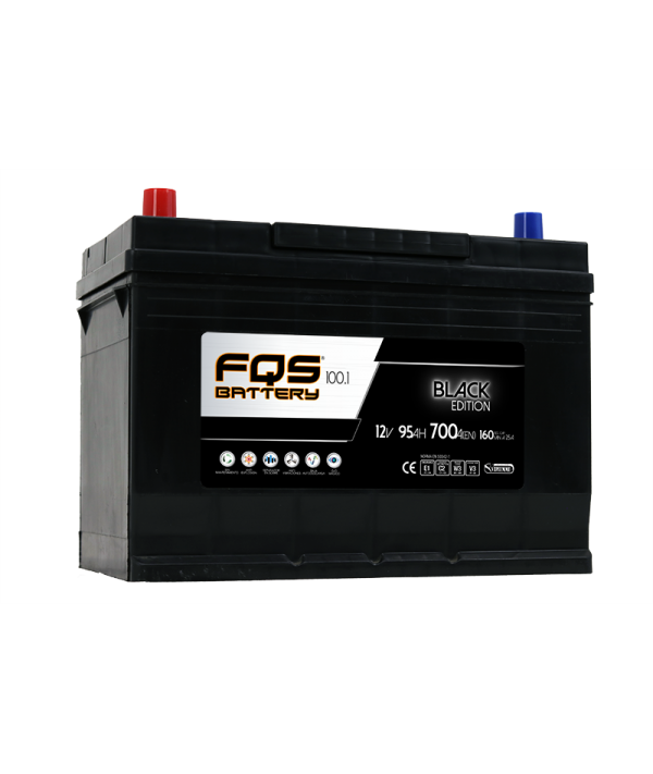 Batería de coche - 4x4 - V.I. 95Ah +IZQ - AG baterías