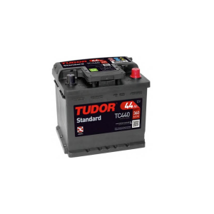 Batería de Coche | TUDOR STANDARD 44Ah + Dcha. Amperios 40Ah a 60Ah Baterías