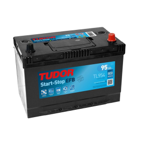 Batería | TUDOR GAMA EFB 95Ah 800A + Dcha AGM-EFB-START STOP Baterías
