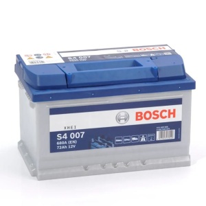 Batería De Coche 72 Ah 680 A EN Bosch S4007 Amperios 70Ah a 80Ah Baterías