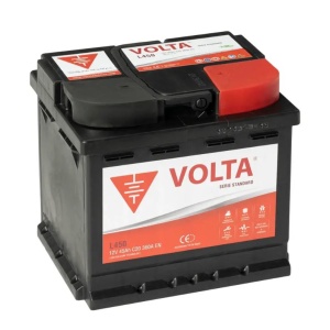 Batería De Coche 45Ah 360A EN Volta L450D Standard Amperios 20Ah a 40Ah Baterías
