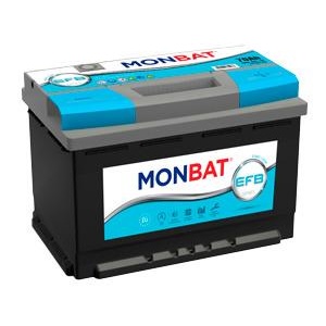 BATERíA MONBAT SERIE EFB 80AH. 740A + DERECHA AGM-EFB-START STOP Baterías
