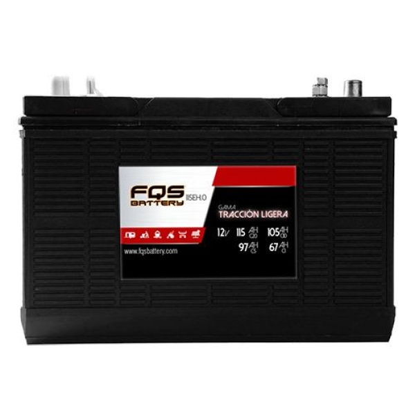 FQS FQS115EH.0 – Batería Semi-tracción 12v 115Ah C20 + I Agrícolas Baterías