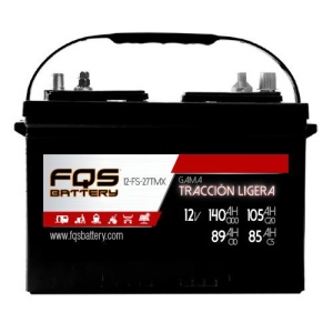 FQS 12-FS-27TMX – Batería Semi-tracción 12v 105Ah C20 + D Agrícolas Baterías