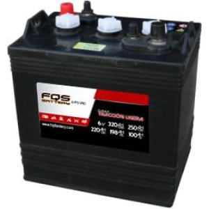 FQS 6-FS-240 – Batería Semi-tracción 6v 250Ah C20 + DIAG Amperios 200Ah a 250Ah Baterías
